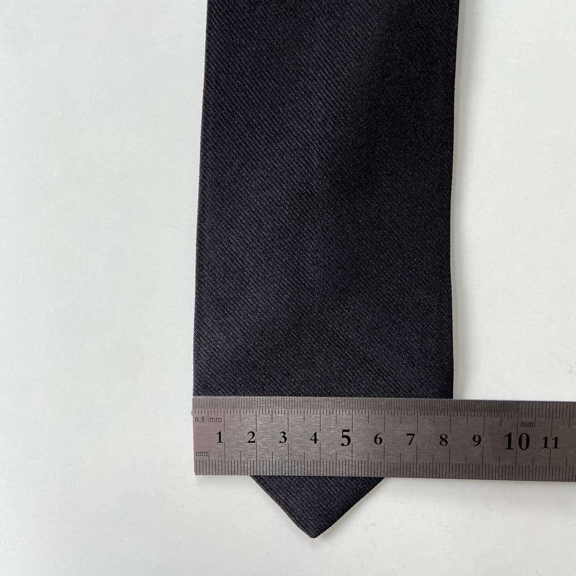 NISHIJIN 니시진 정품 블랙 넥타이 8.1cm 상품이미지7