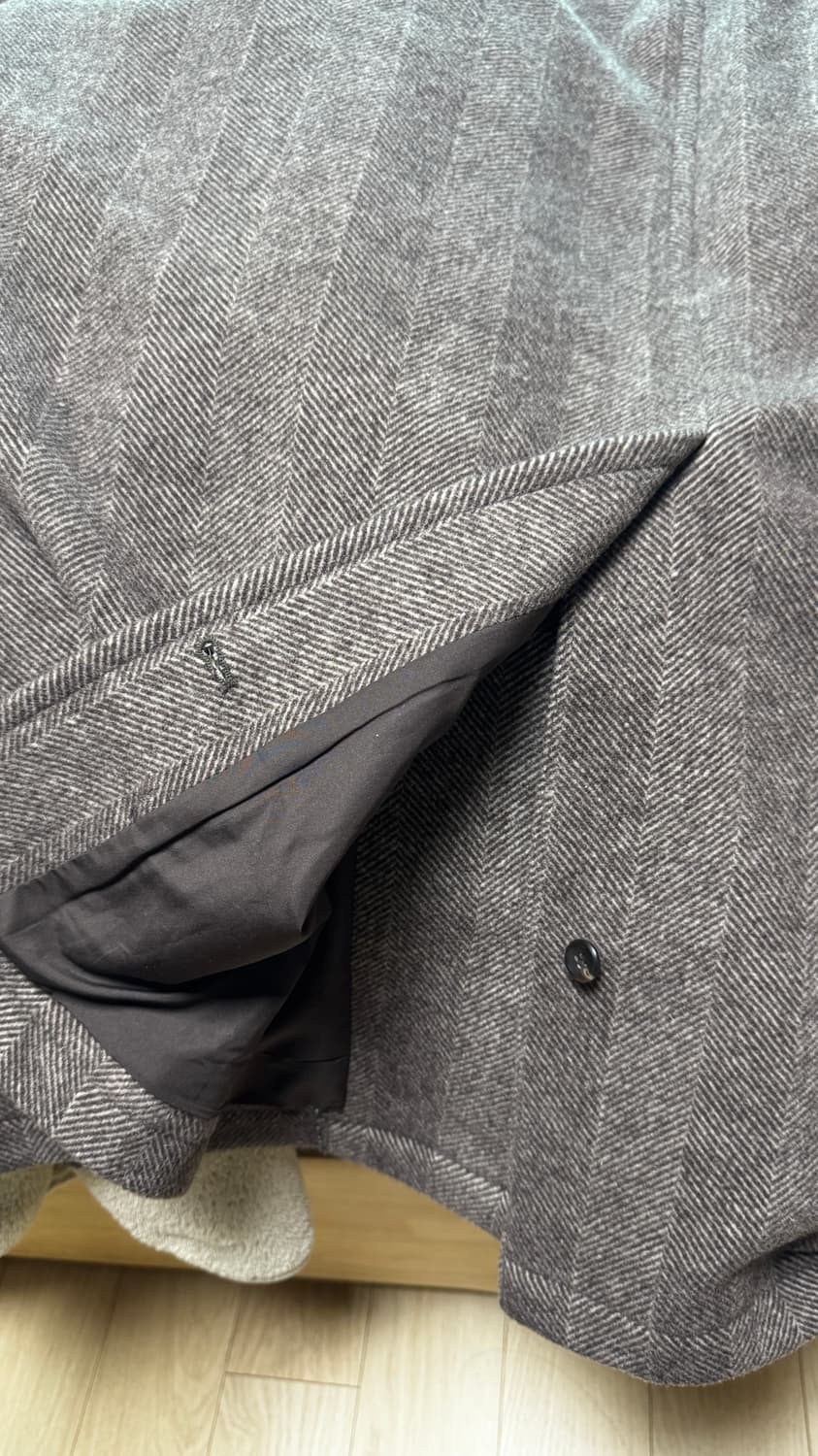 Covernat 헤링본 롱코트 XL(남자) 상품이미지7