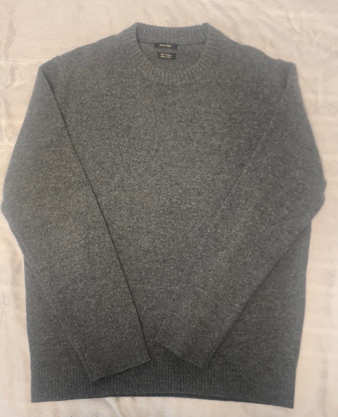 마시모두띠 차콜 울캐시니트 상품이미지1