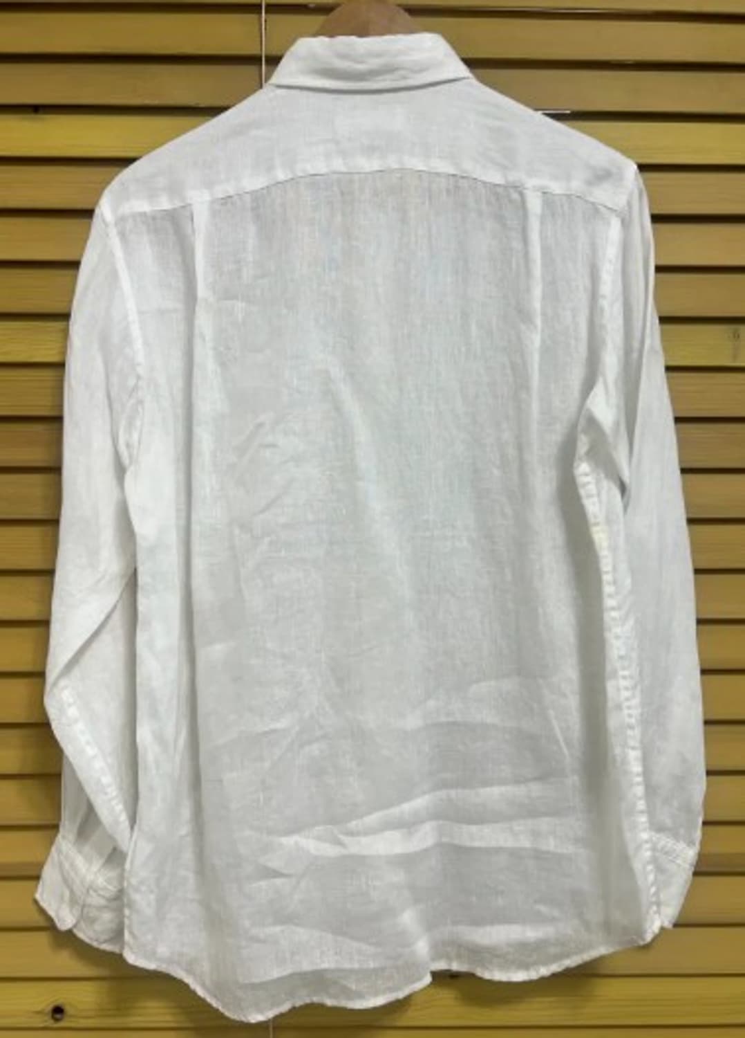 유니클로 남성 화이트 린넨셔츠 M 상품이미지3