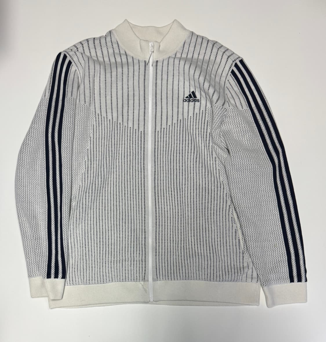 아디다스 이쁜 니트 집업 자켓 XL 상품이미지1