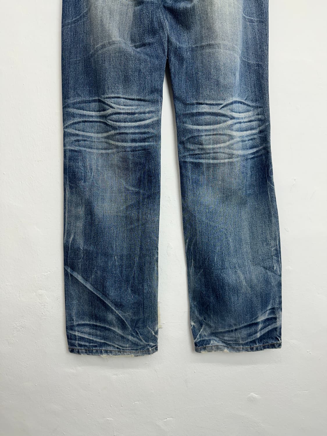 Union Jack Back Pocket Distressed Denim  상품이미지8