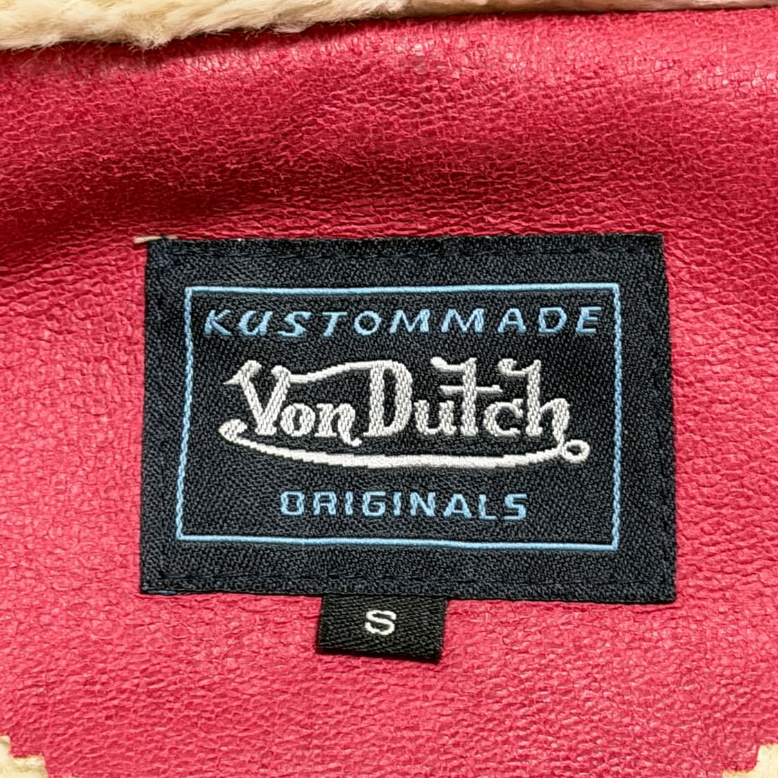 본더치 빈티지 Y2K 무스탕 퍼 자켓 S 상품이미지5