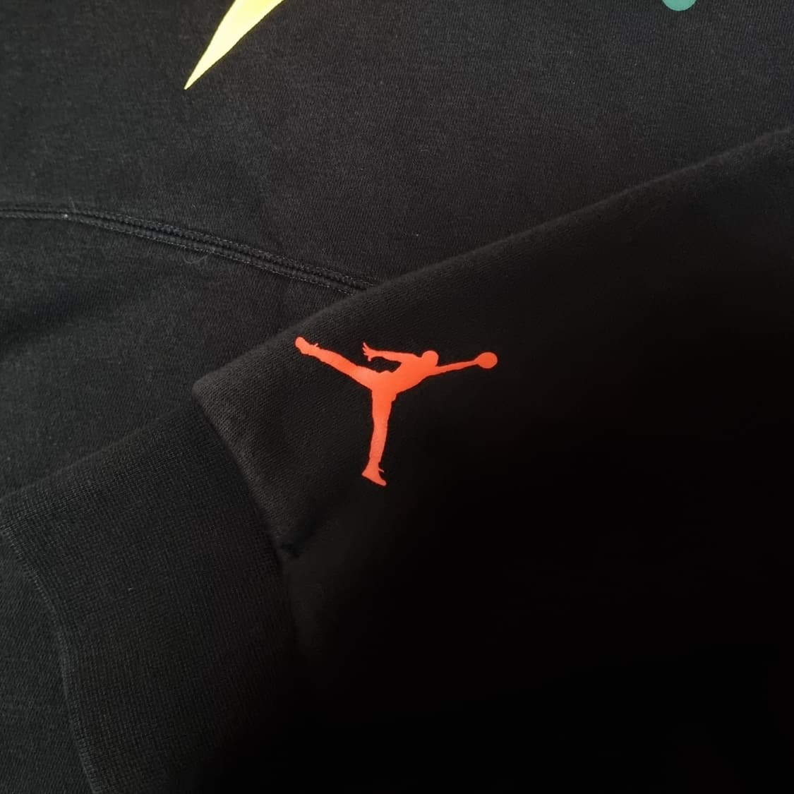 나이키 조던 게토레이 콜라보 후드 티셔츠 긴팔 L 105 빈티지 블랙 상품이미지7