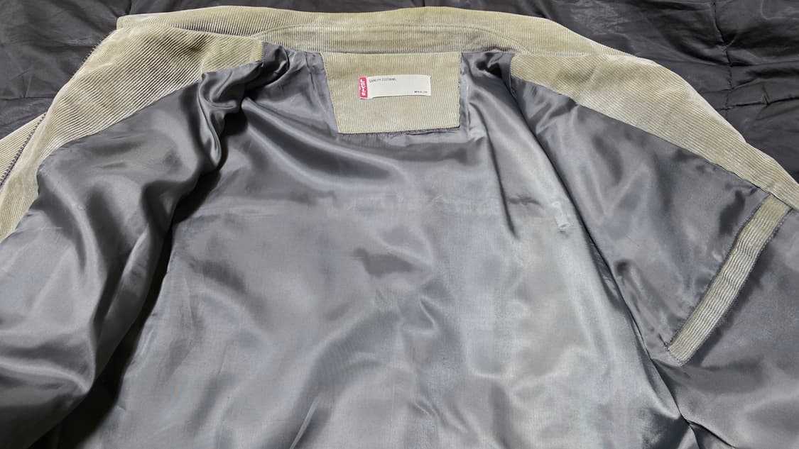 XL 리바이스 Type2 빈티지 코듀로이 지퍼 자켓 연올리브 상품이미지7