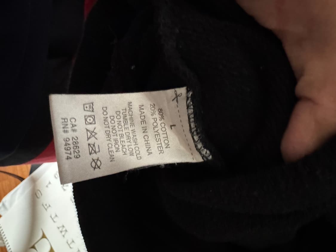 스투시 서울 스탁 후드 블랙 L 상품이미지5