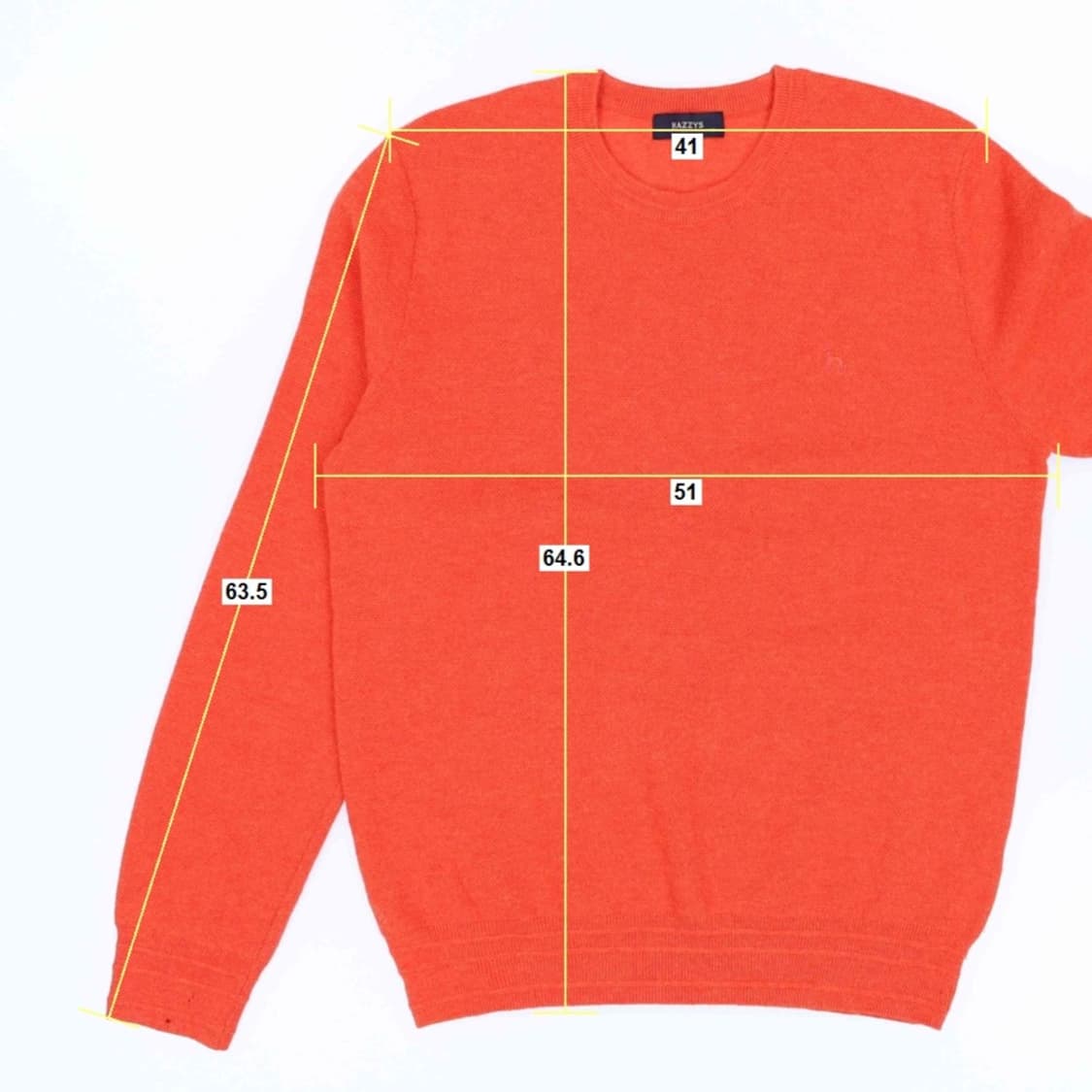 [100] 헤지스 남성 울 라운드 니트 3852 상품이미지7