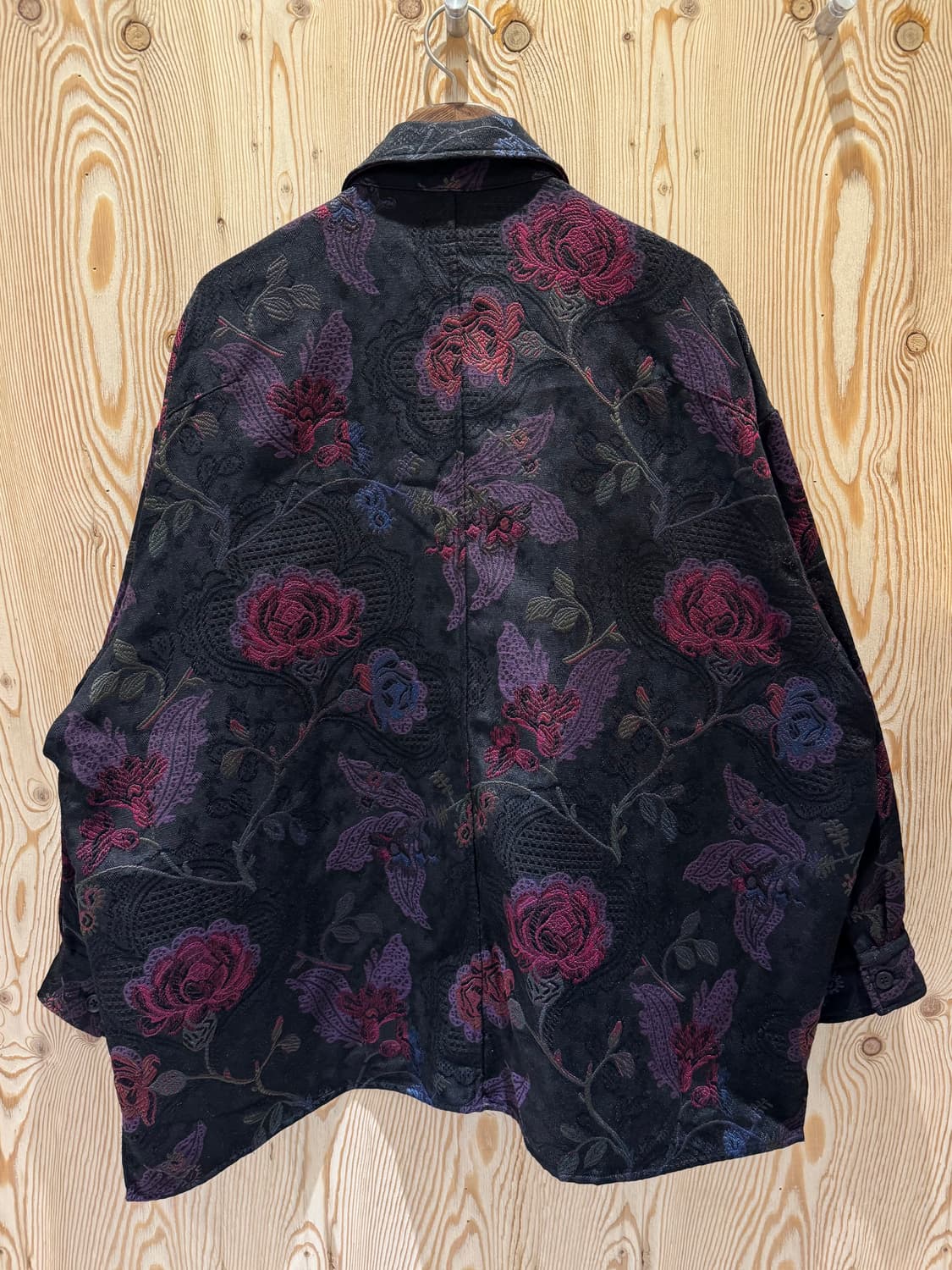 하레 플라워 자카드 셔츠 자켓 상품이미지3