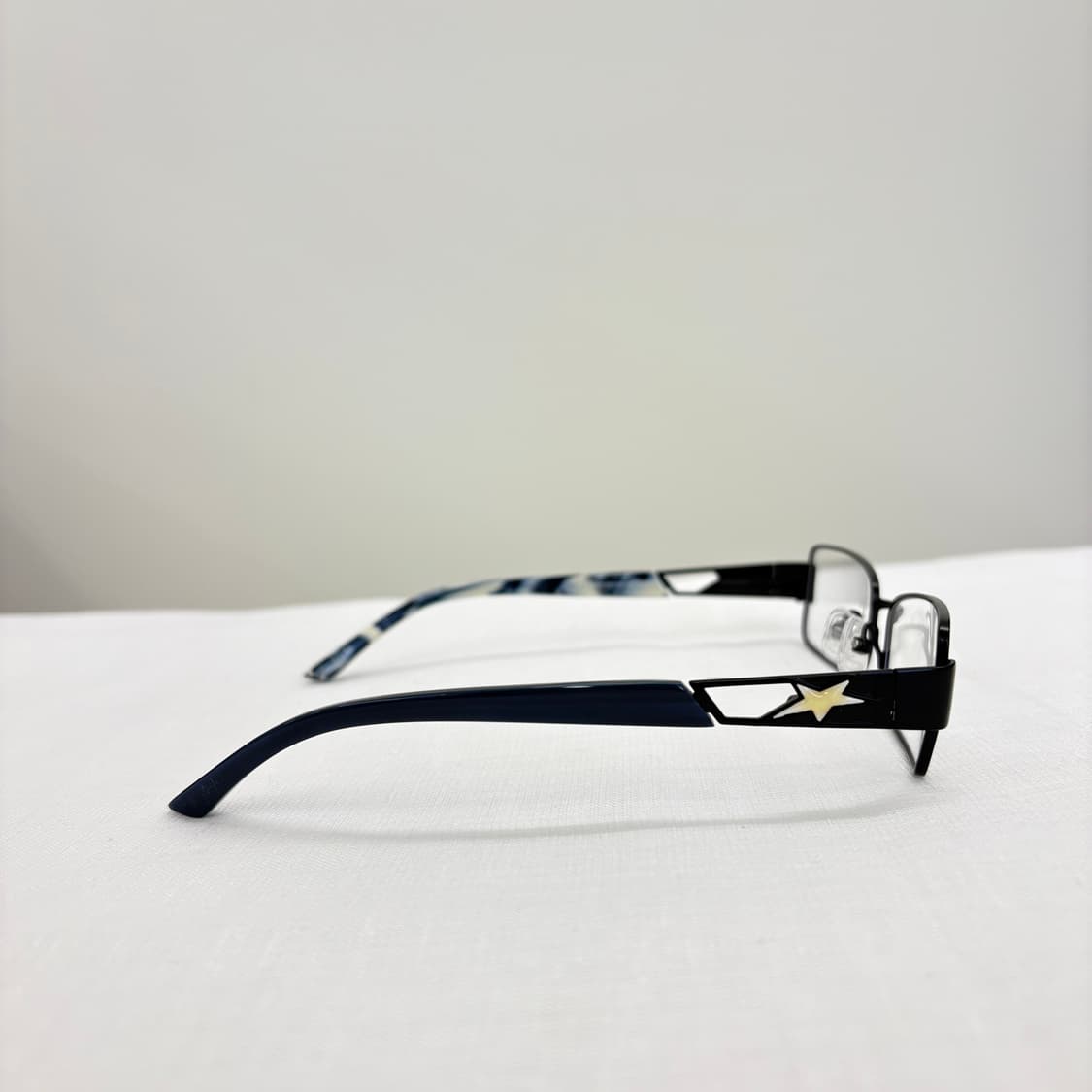 Mugler 티에리 뮈글러 블랙 스퀘어 빈티지안경 상품이미지4