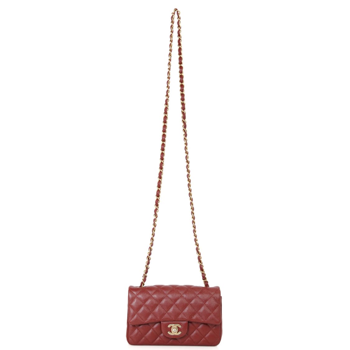 샤넬 클래식 캐비어 미니 체인 크로스백 뉴미니 A69900 상품이미지5