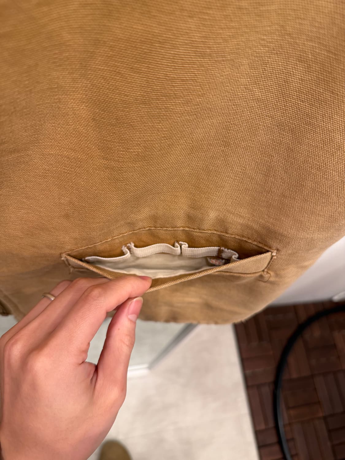 80s Carhartt 칼하트 덕 캔버스 워크 베스트 (USA) 상품이미지6