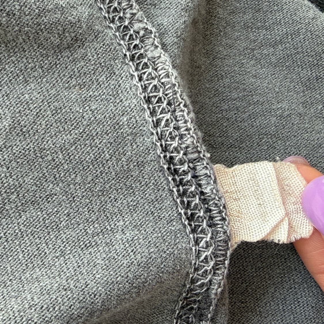 [L] DKNY JEANS 래글런 7부 티셔츠 상품이미지6