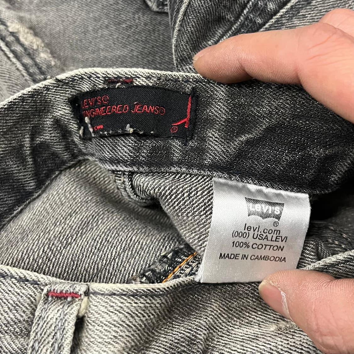 00s 리바이스 엔지니어드진 (33“) 상품이미지5
