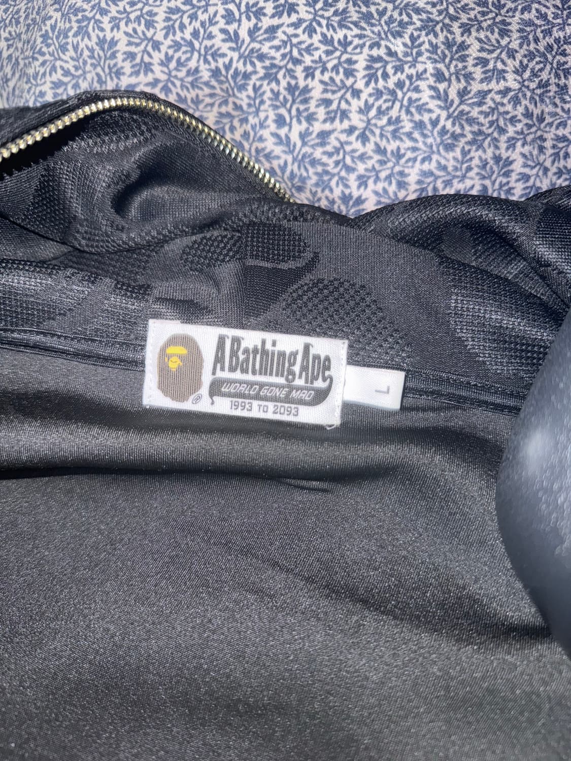 [L] 베이프 자카드 후드집업 상품이미지3