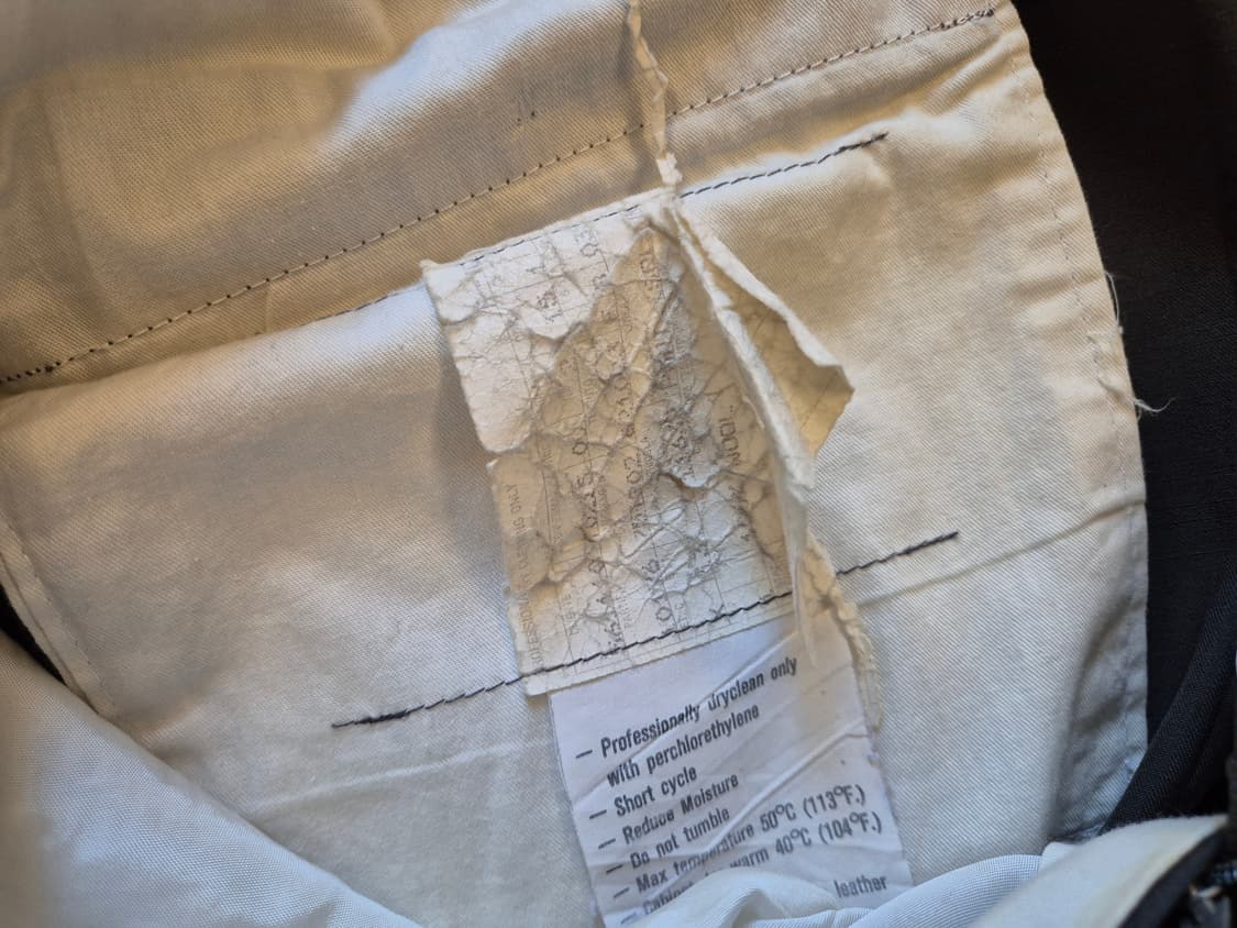 90s 에르메네질도 제냐 울 슬랙스 상품이미지7