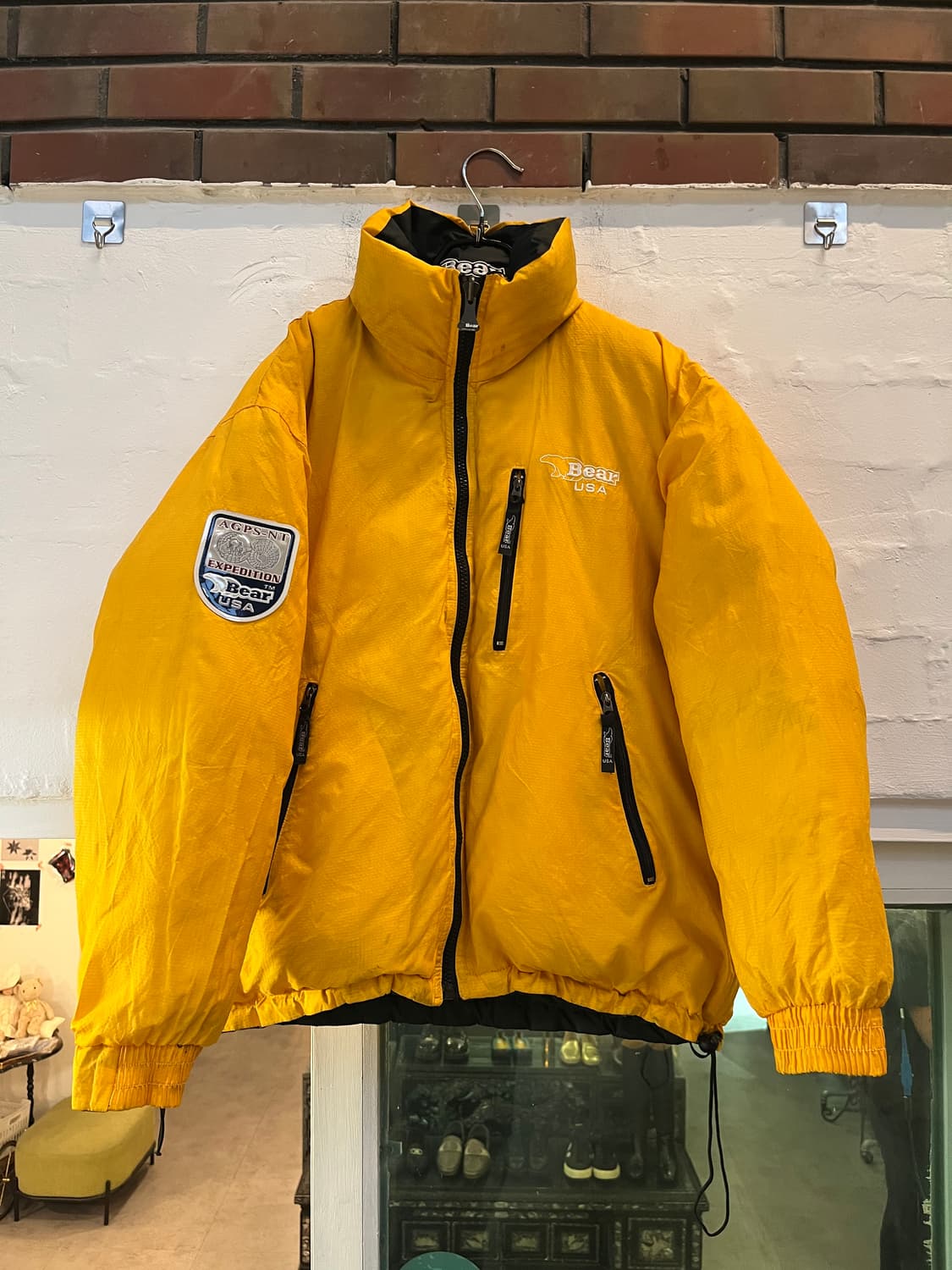 Bear USA 리버서블 오버사이즈 패딩 파카 S 상품이미지5