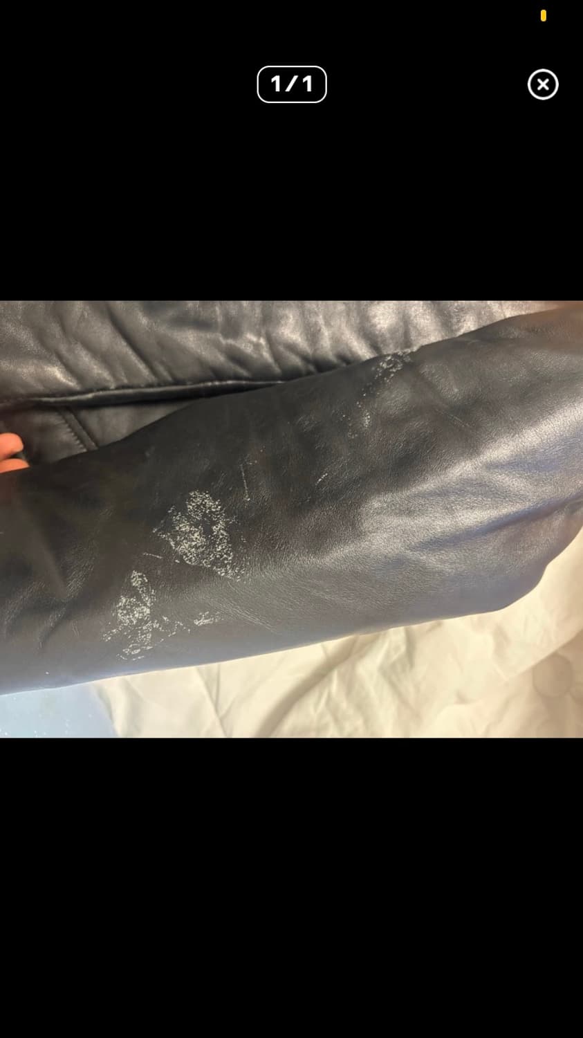 레더 누빔 빈티지 패딩 자켓 상품이미지8