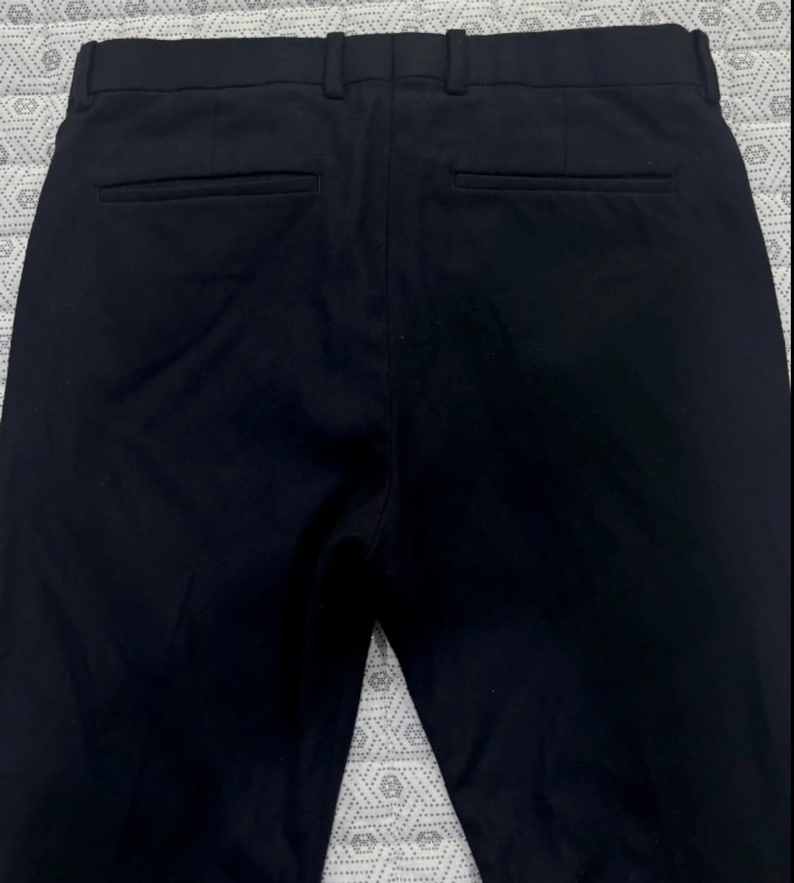 띠어리 블랙 배기 바지 32 상품이미지4