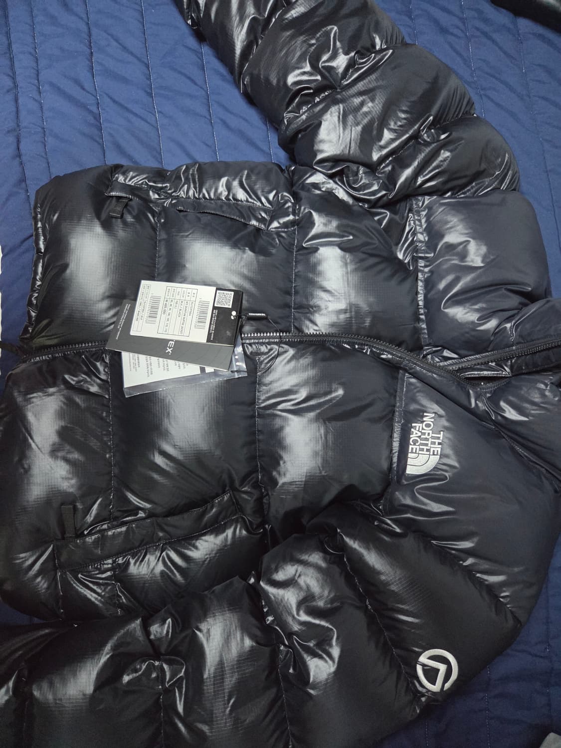 직거래 41)*2023장 한정*노스페이스 퀀텀 눕시 블랙(100) 상품이미지1