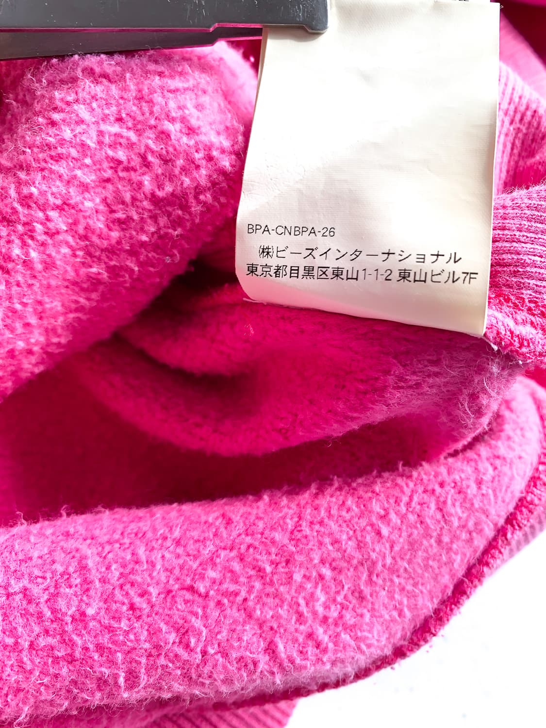 100 엑스라지 핑크 빈티지 후드티  상품이미지8