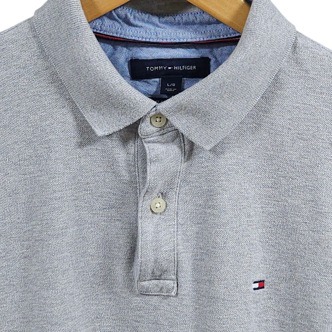XL)Tommy 타미 힐피거 클래식핏 반팔 카라티 상품이미지2
