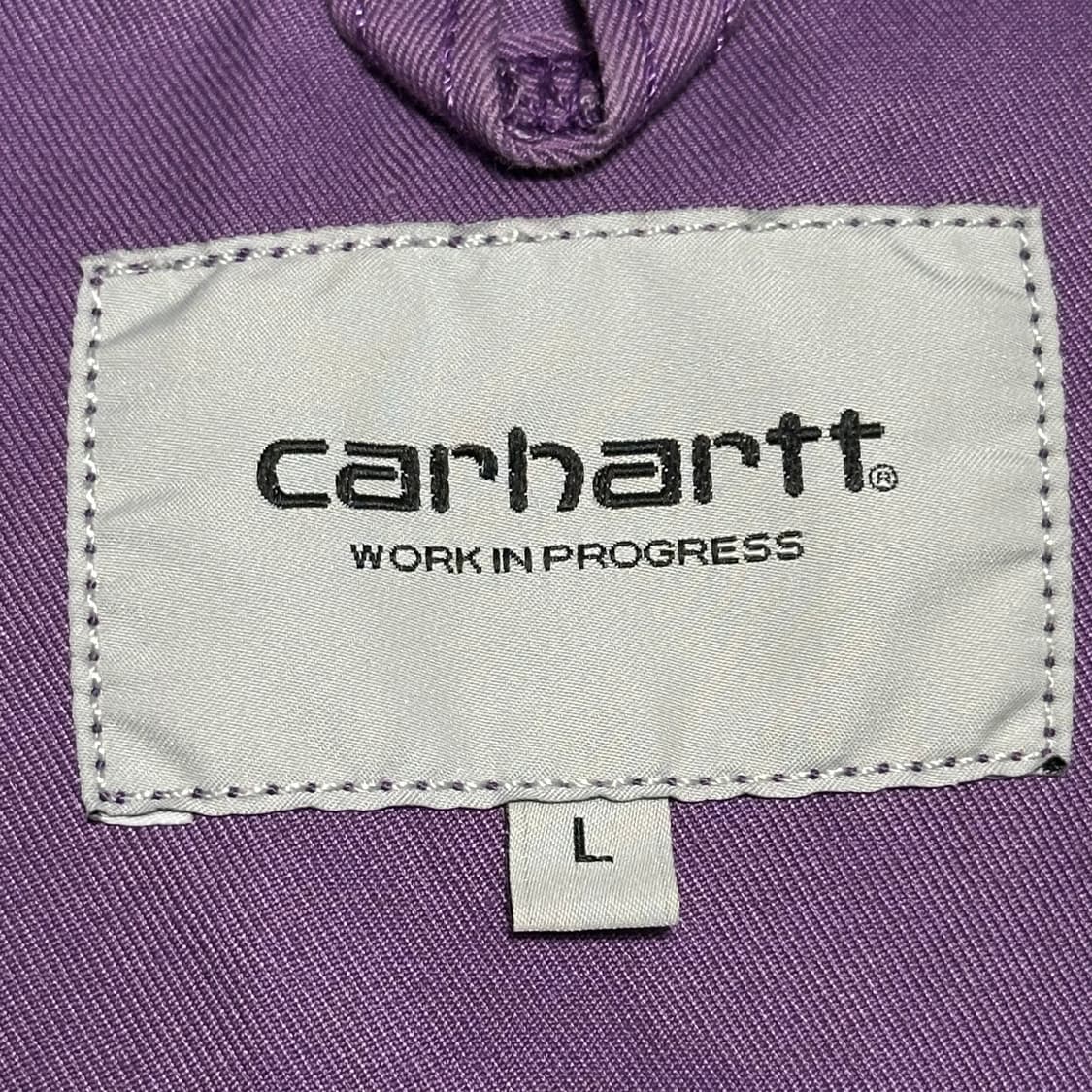 L 칼하트 퍼플 코치 자켓 상품이미지4