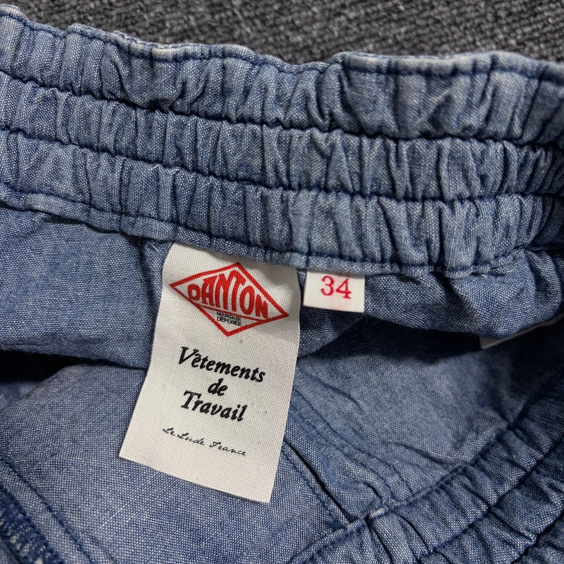 단톤 데님 쇼츠 상품이미지3