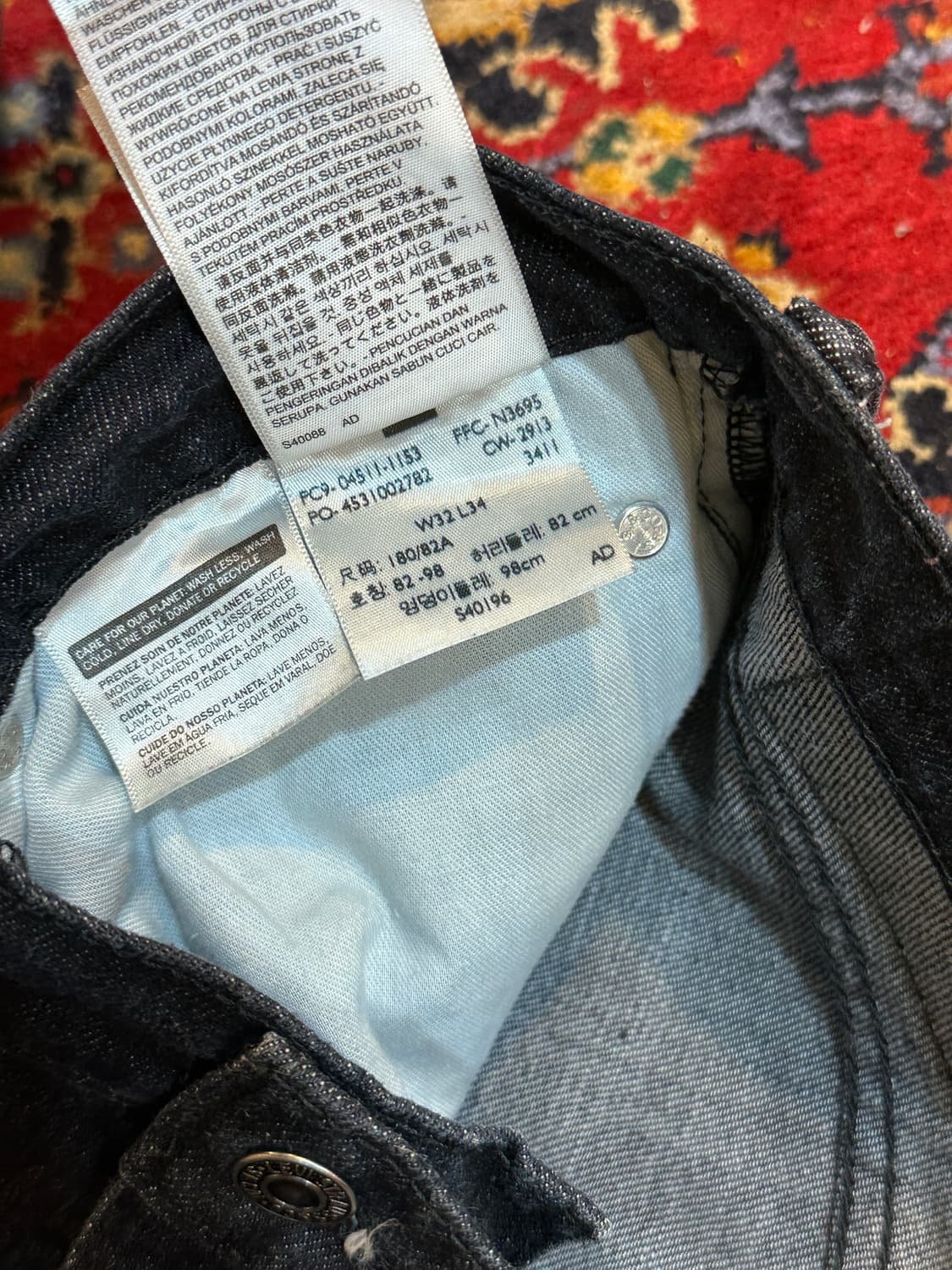 리바이스 데님 블랙 탭 32인치 상품이미지4