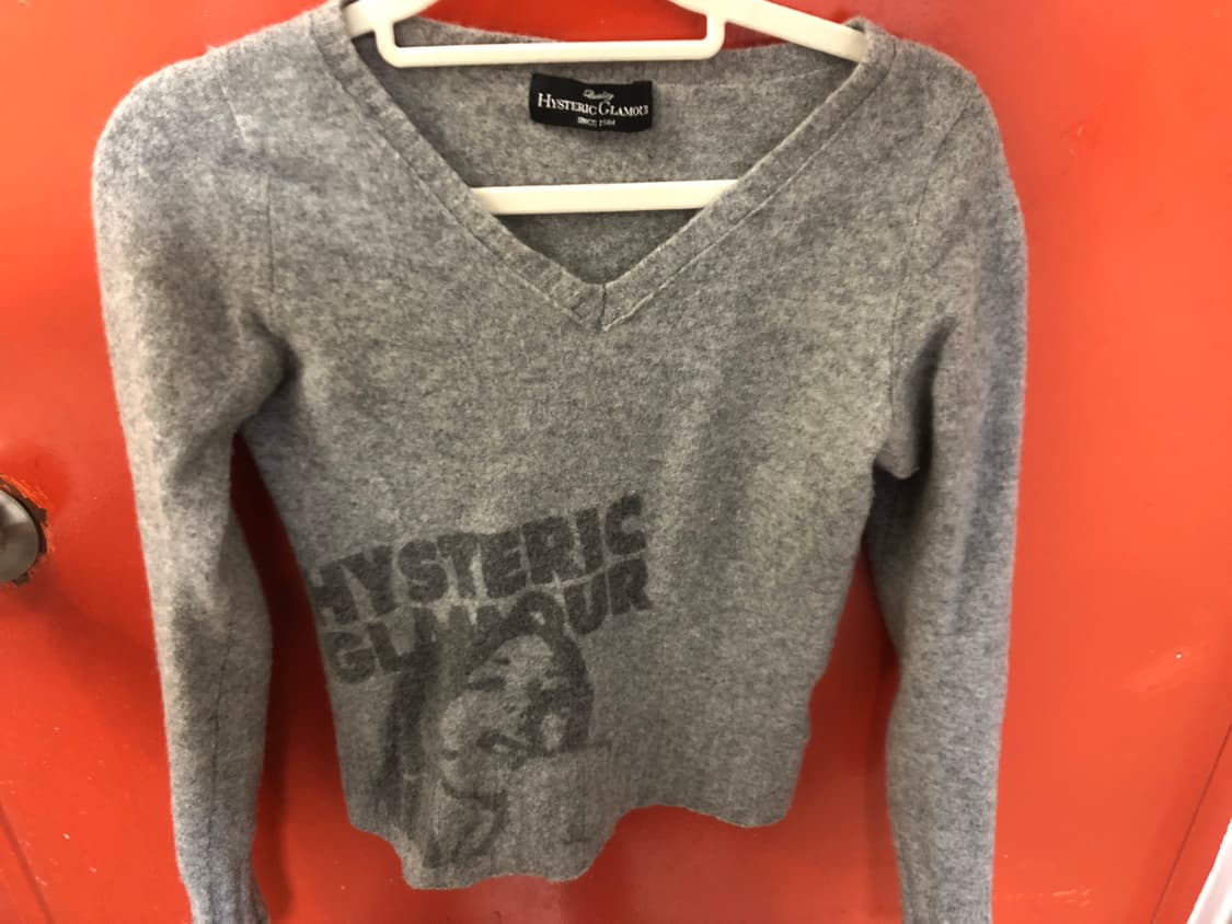 Hysteric Glamour v neck knit 상품이미지2