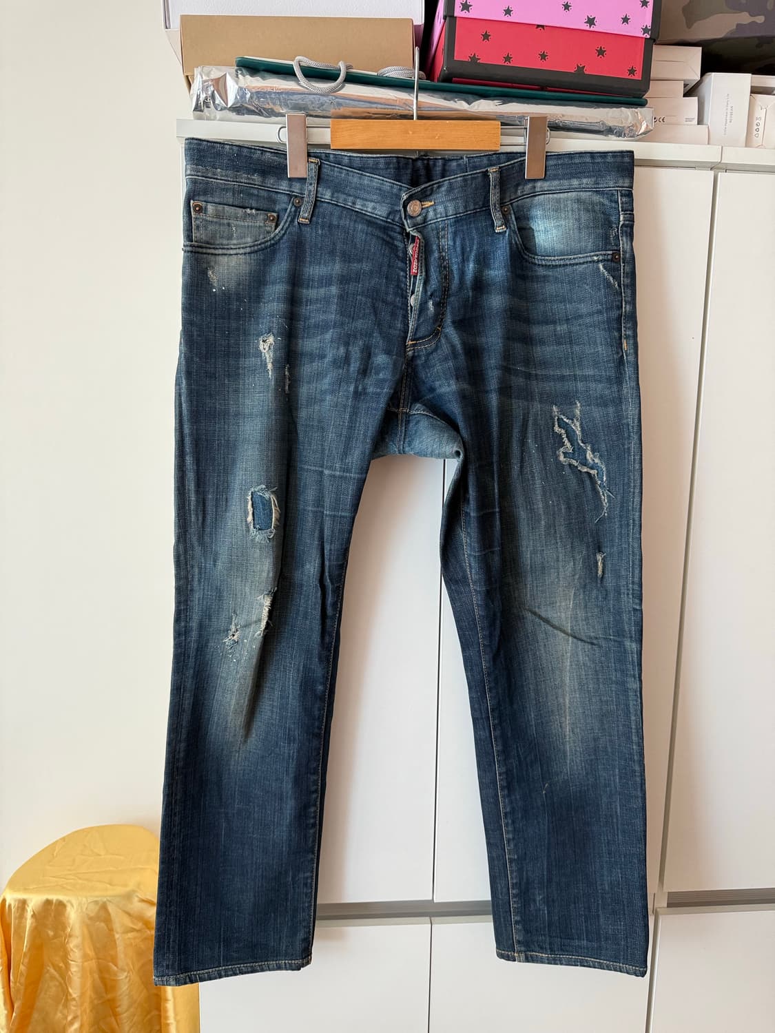 디스퀘어드 DSQ D2 디퀘 데님 청바지 54사이즈 정품 정품입니다 엘라 상품이미지1