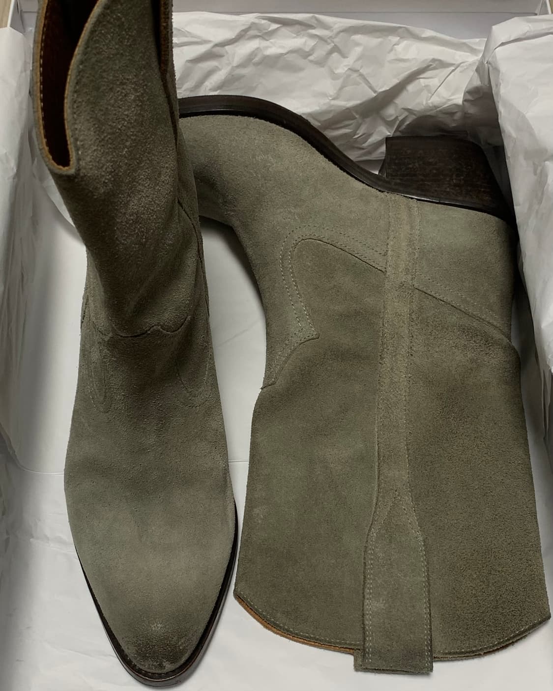 ISABEL MARANT, Velvet gaucho boot(38) 상품이미지1
