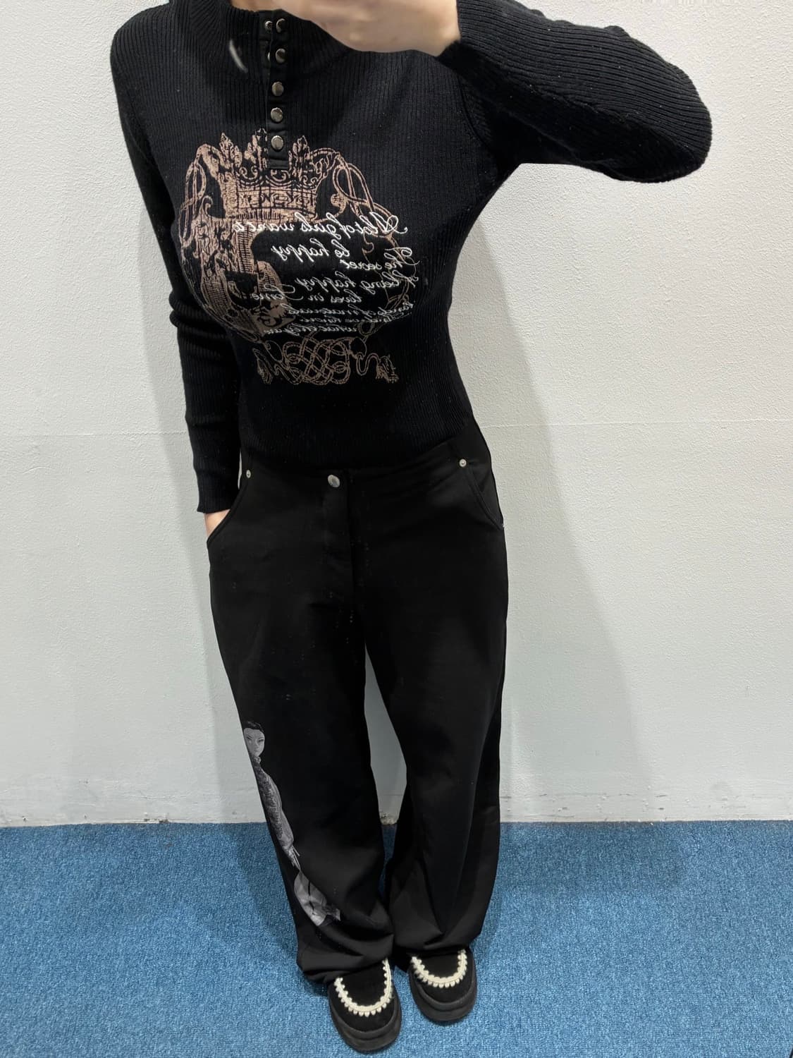 빈티지 니트 상품이미지1