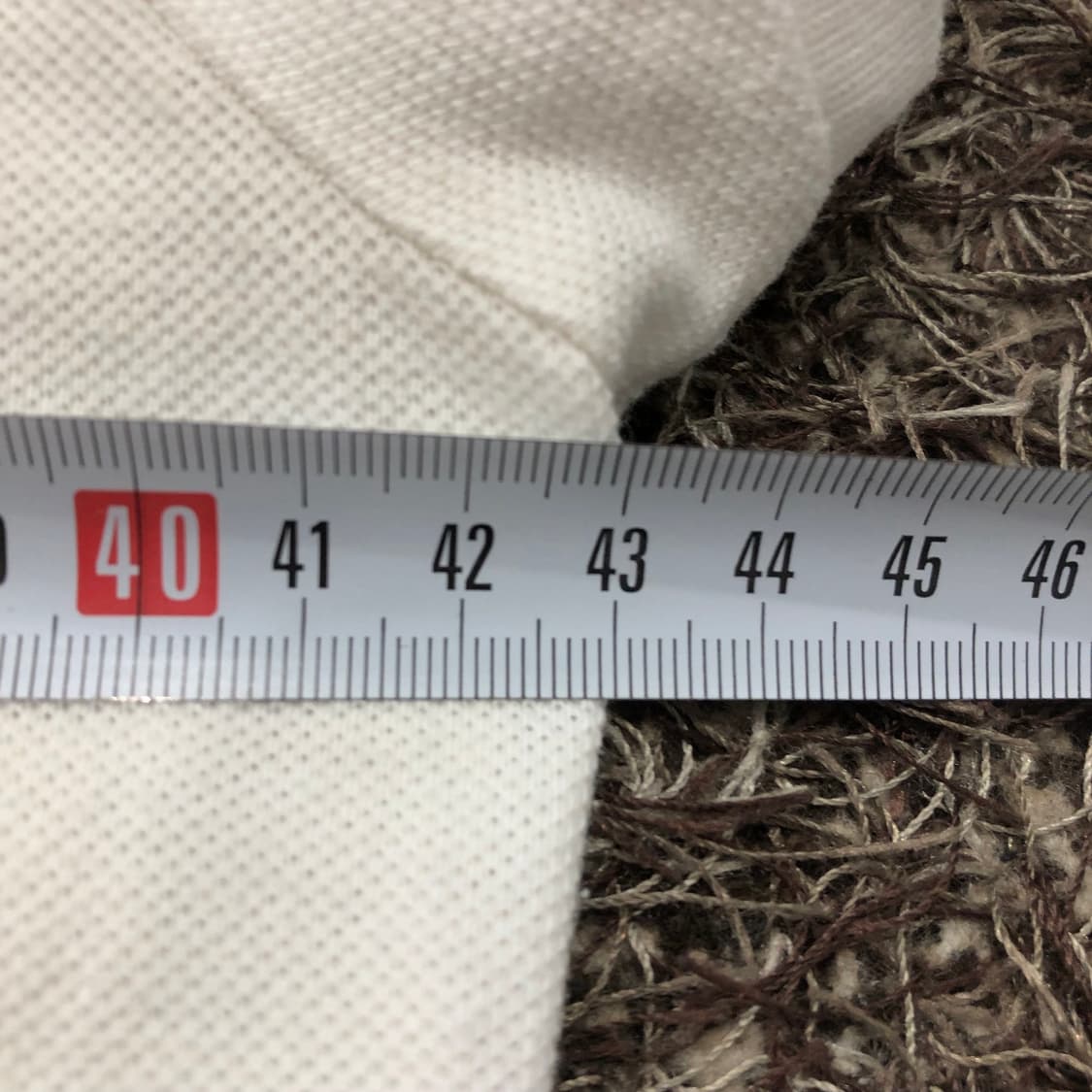 M 폴로 랄프로렌 화이트 카라 PK 반팔 티셔츠 상품이미지5