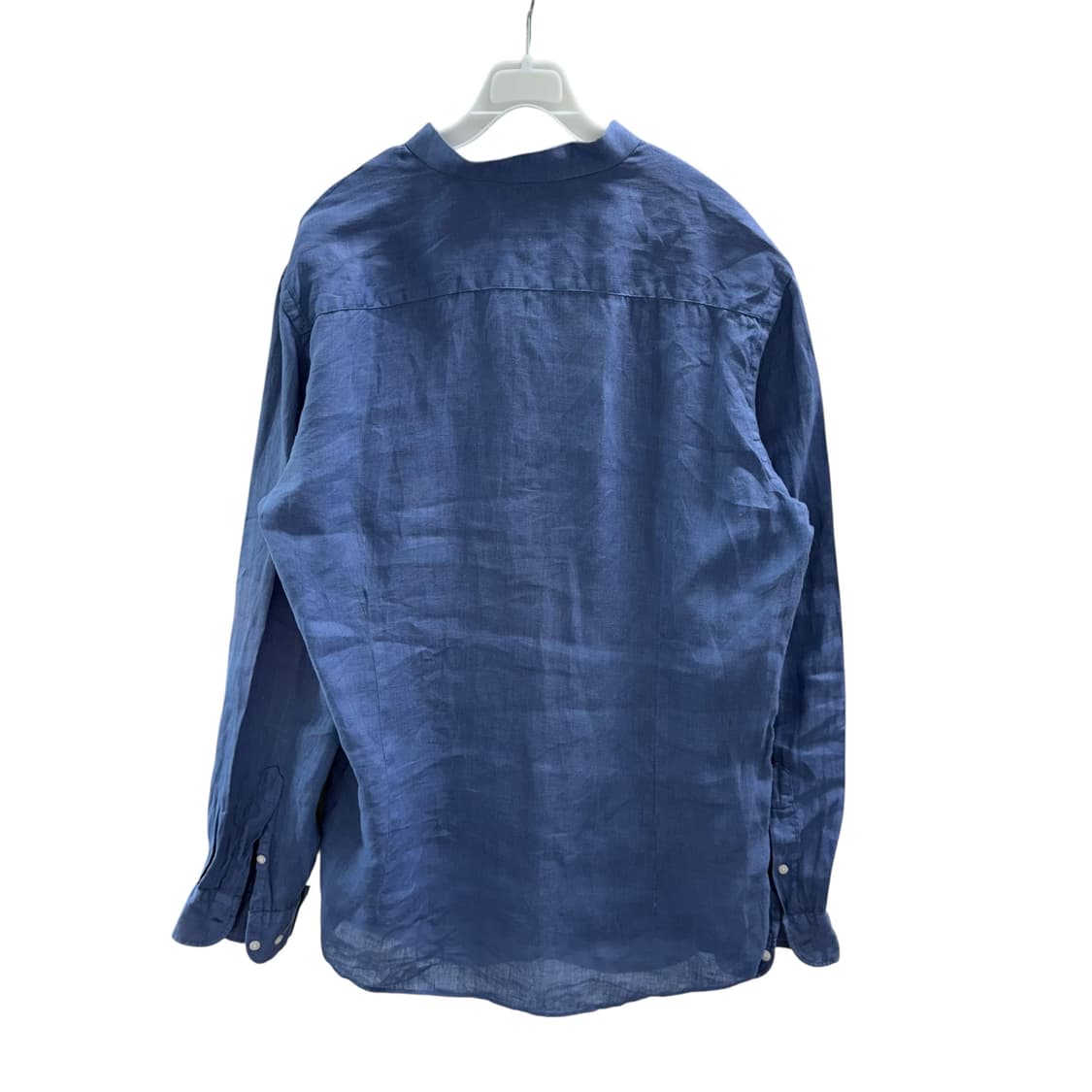 [L] 마시모두띠 린넨 블루 셔츠 상품이미지4