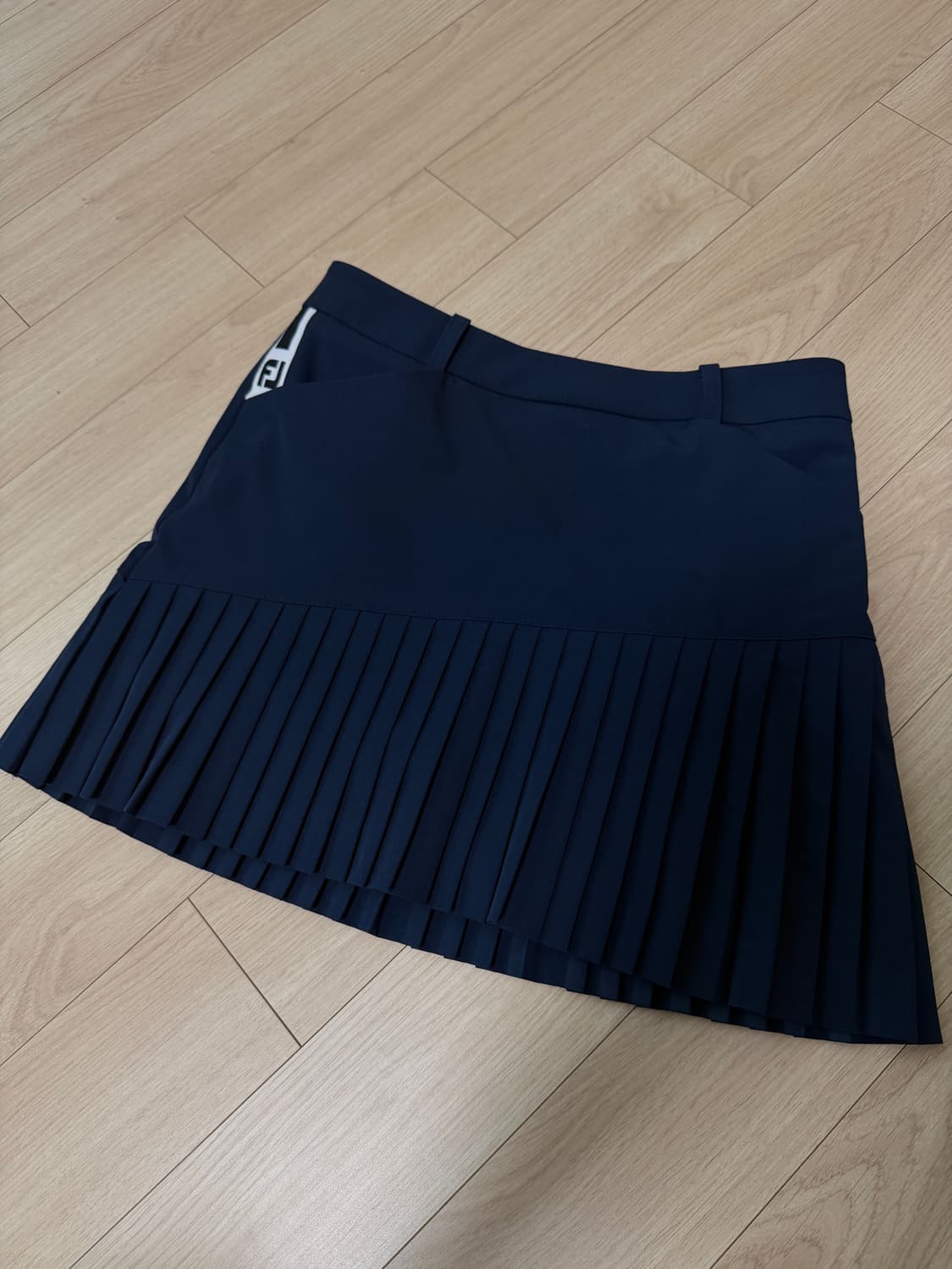 풋조이 FJ 네이비 플리츠 스커트 61사이즈 상품이미지1