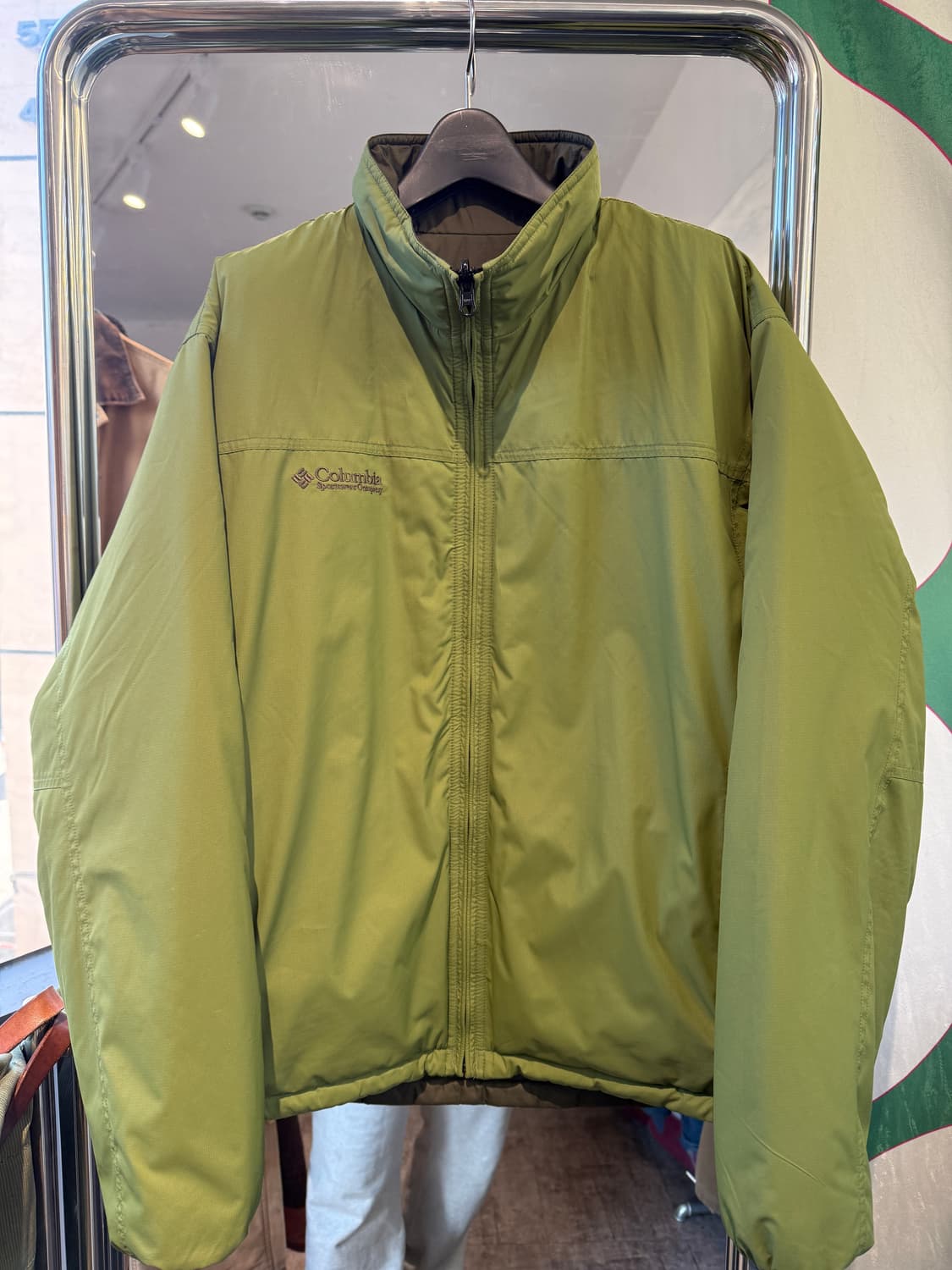 Columbia Interchange 프리마로프트 리버서블 패딩 M 상품이미지1