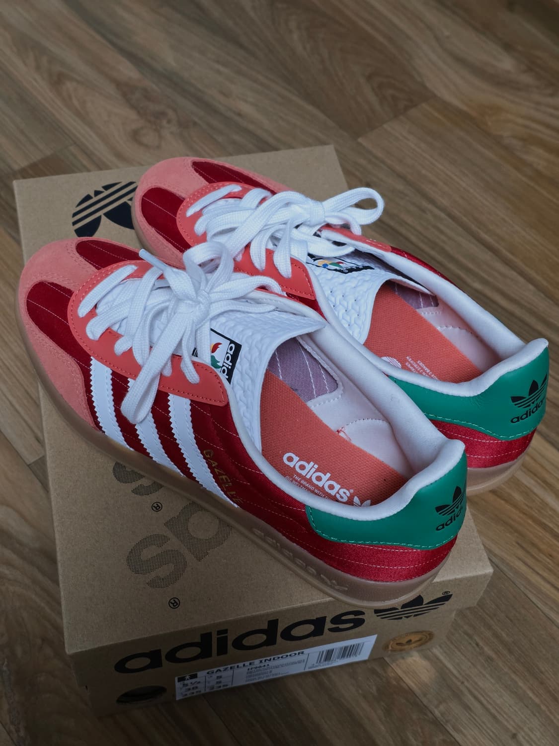 아디다스 235 가젤 INDOOR RED 상품이미지3