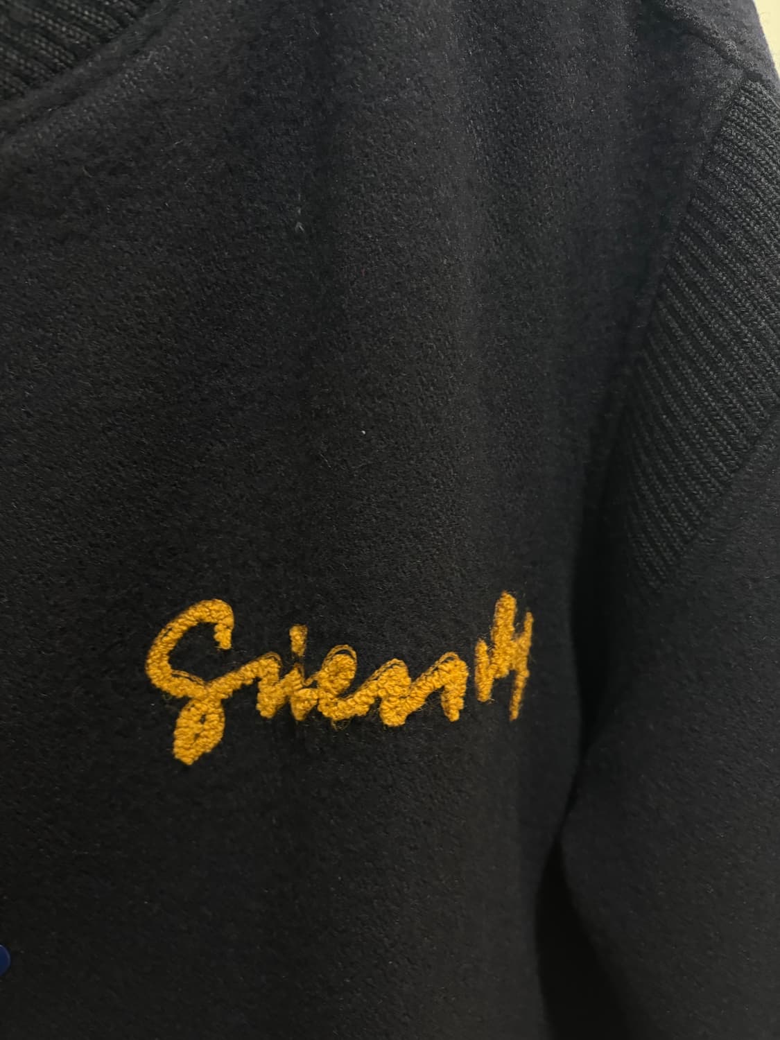 90s 지방시 active sports 울 바시티 자켓 상품이미지7