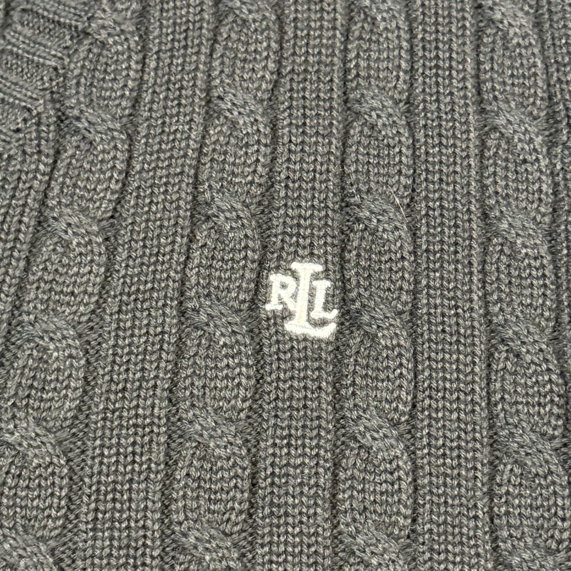 M) 폴로 랄프로렌 케이블 꽈배기 라운드넥 니트 상품이미지4