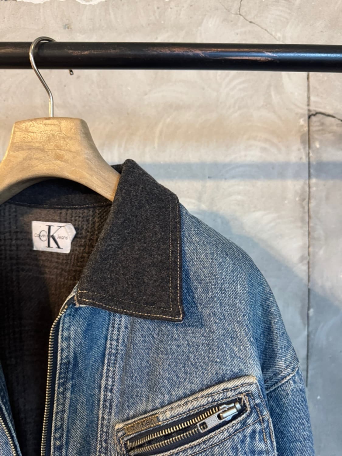 캘빈클라인 데님 트러커 자켓 100 상품이미지7