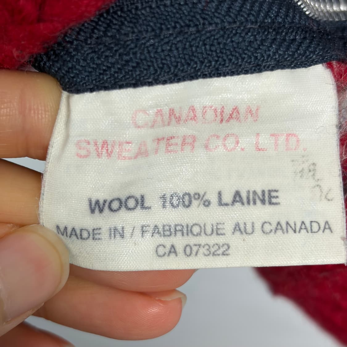 캐네디안 스웨터 코위찬 상품이미지5