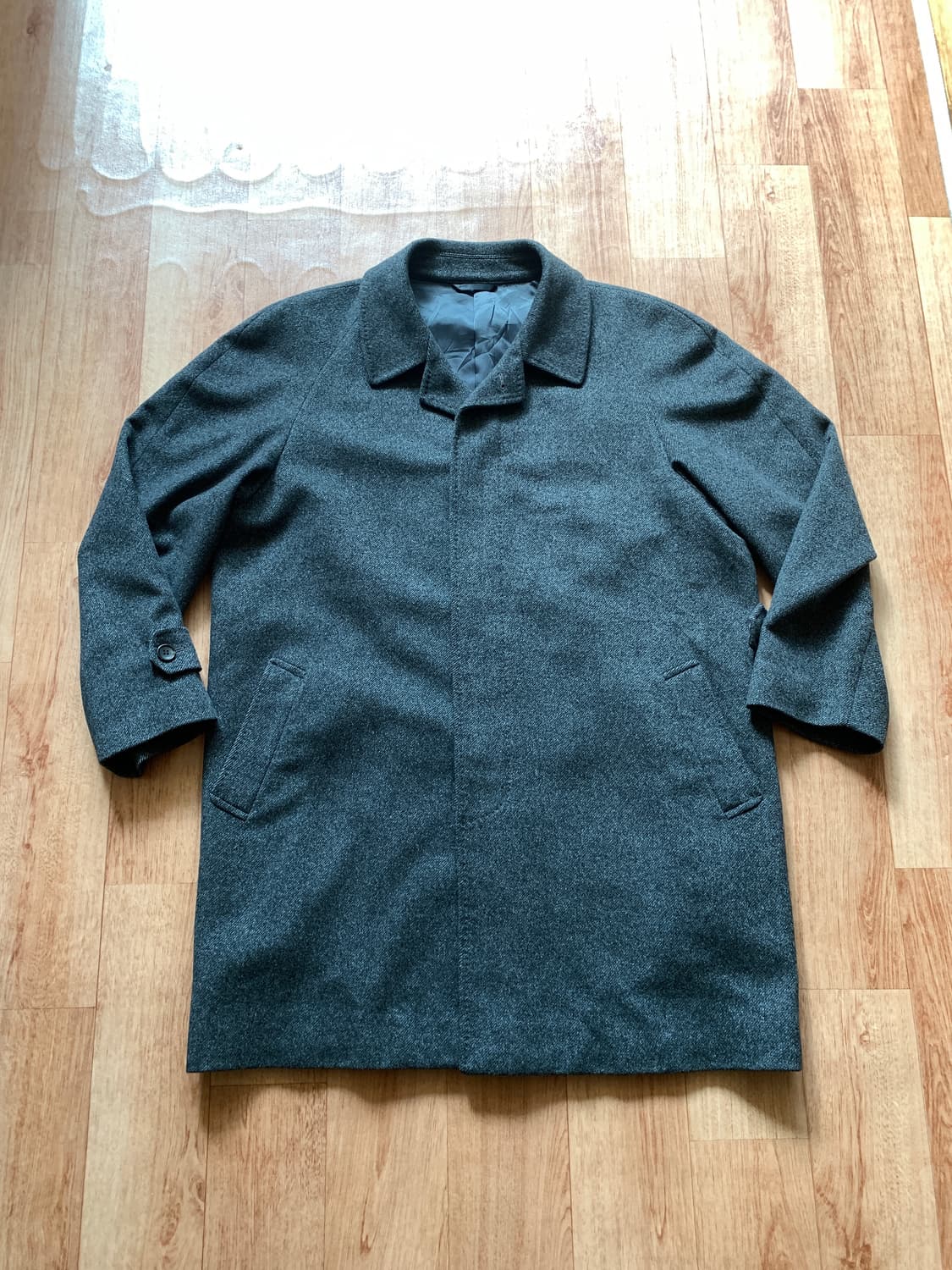 캐시미어 100% 중기장 코트 상품이미지2