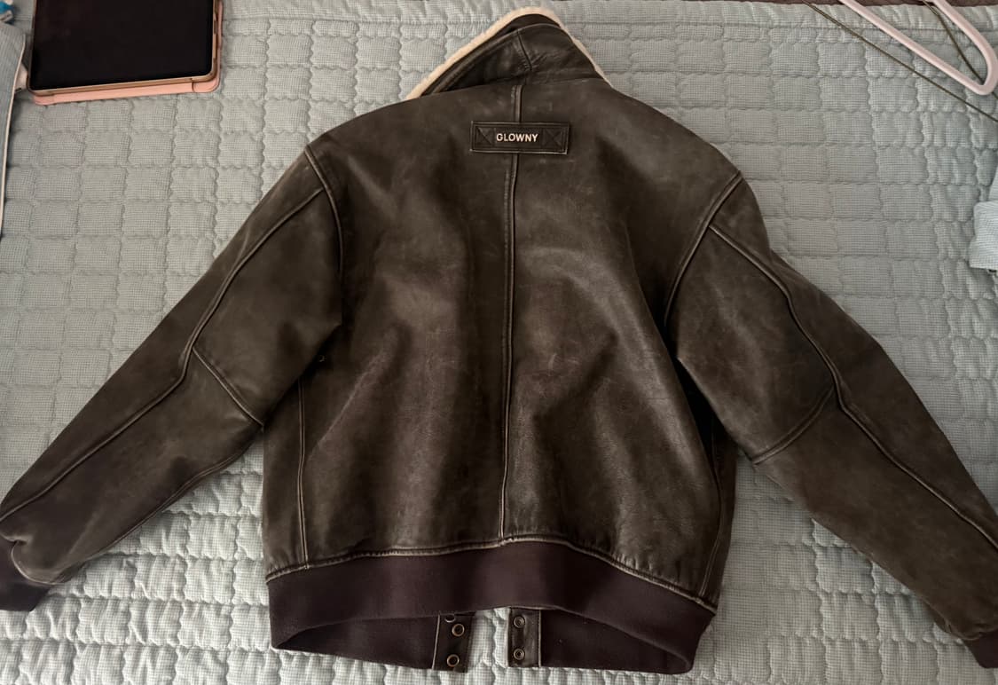 글로니 에어포스 레더 자켓 m 상품이미지6