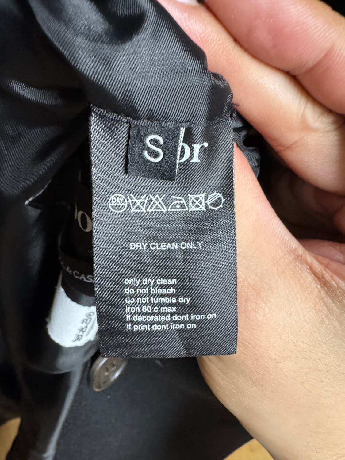 쿠어 캐시 울 혼방 코트 s사이즈 상품이미지4