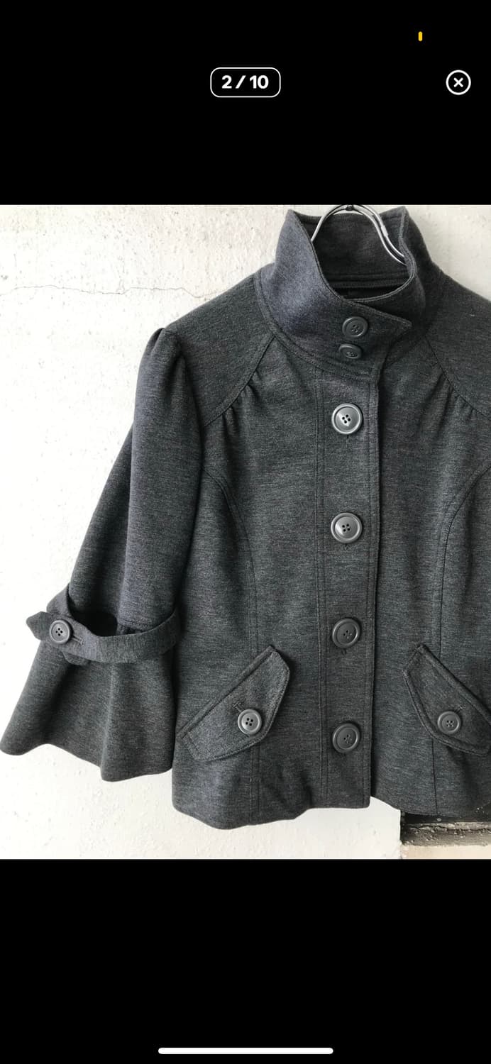 High neck half coat 상품이미지2