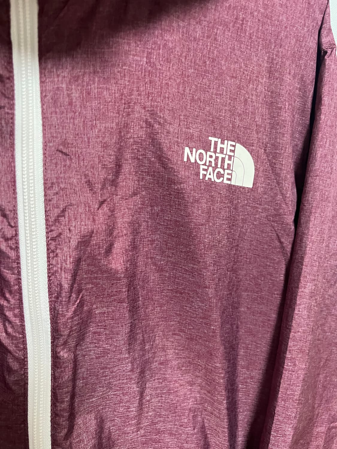 노스페이스 바람막이 자켓 버건디 상품이미지2