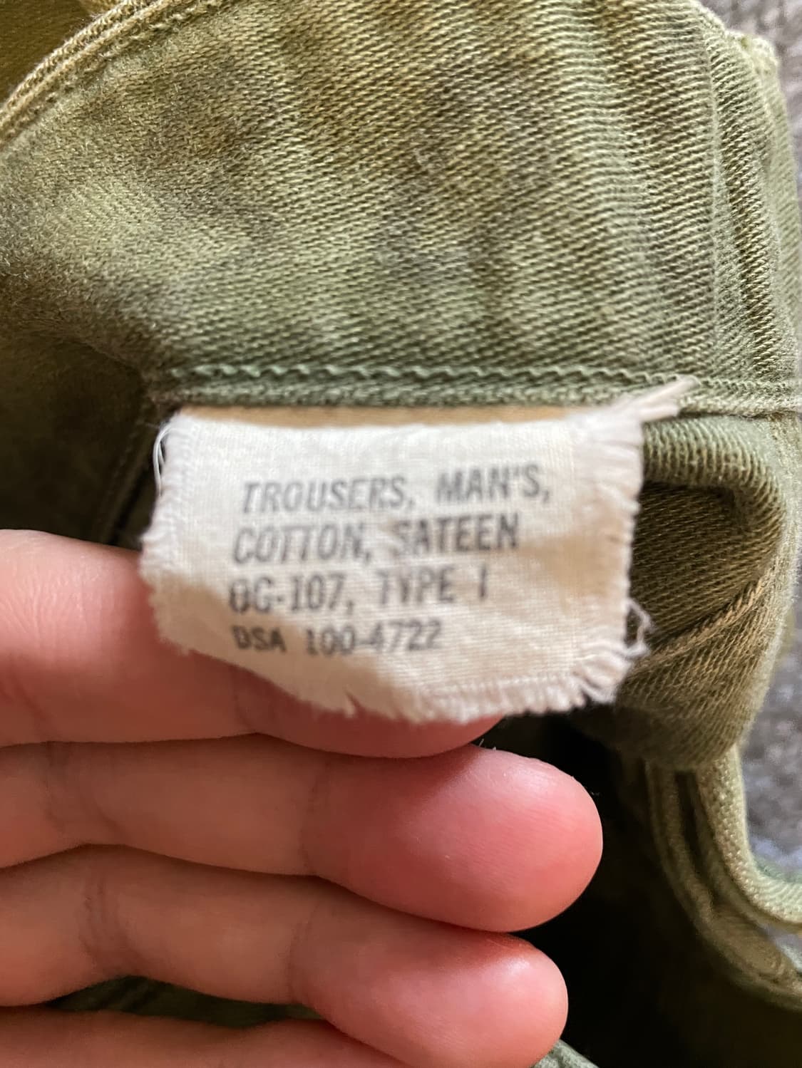 OG Mid 1960s OG-107 퍼티그 팬츠 상품이미지3