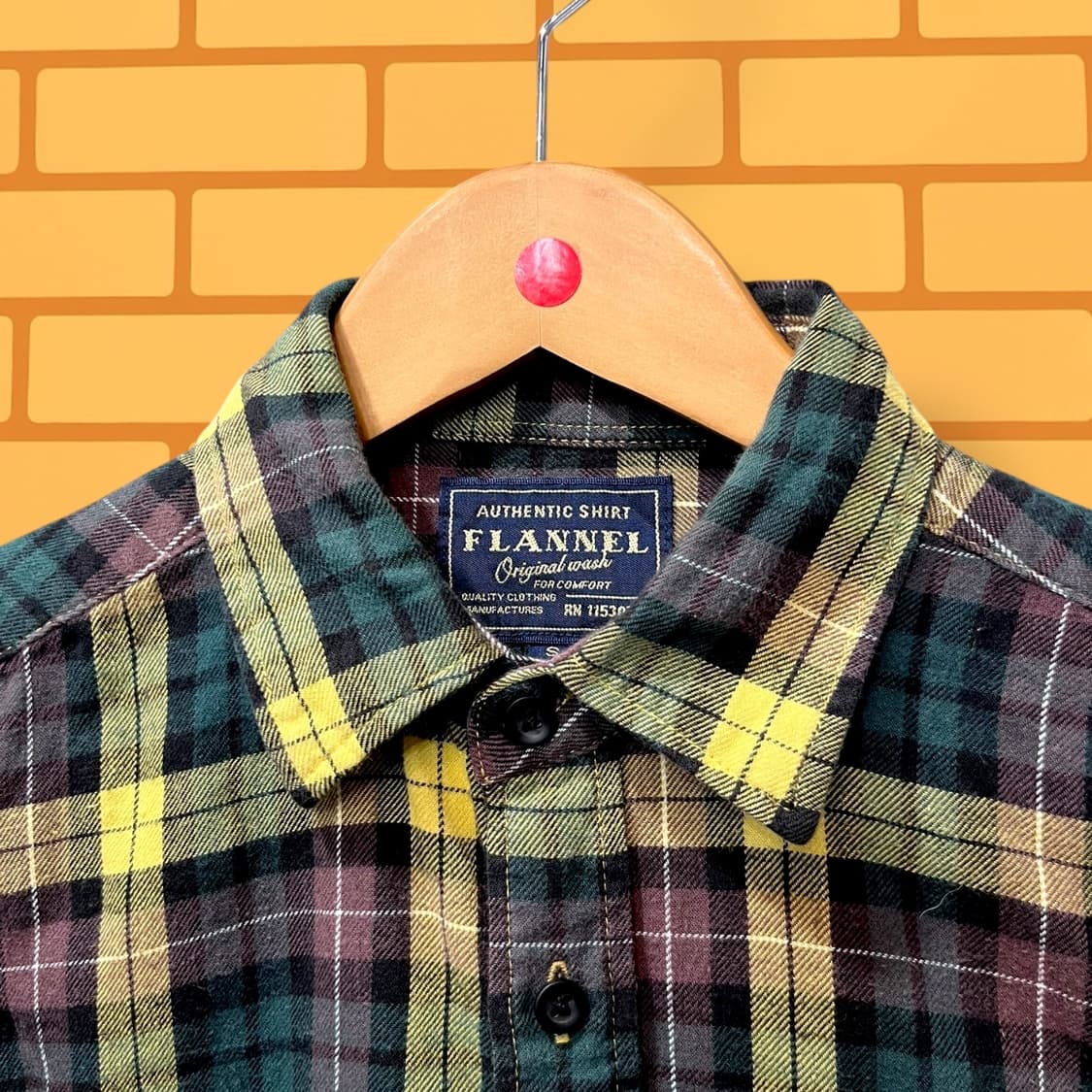 유니클로 플란넬 셔츠 (M) 상품이미지5