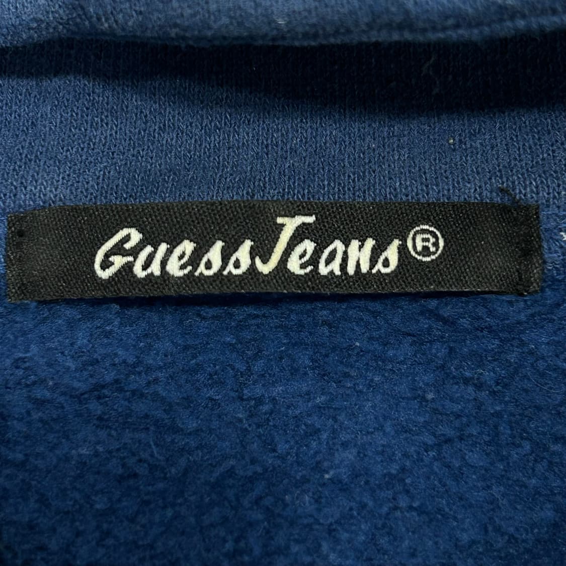 Guess 게스 오렌지 로고 네이비 후드  상품이미지5