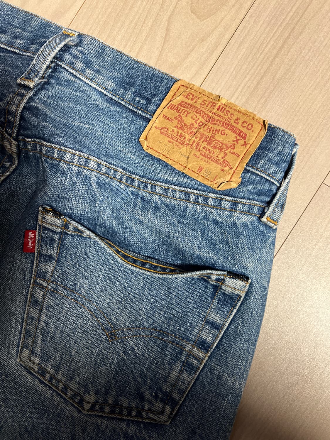 80s 리바이스 66후기 32/34 상품이미지3